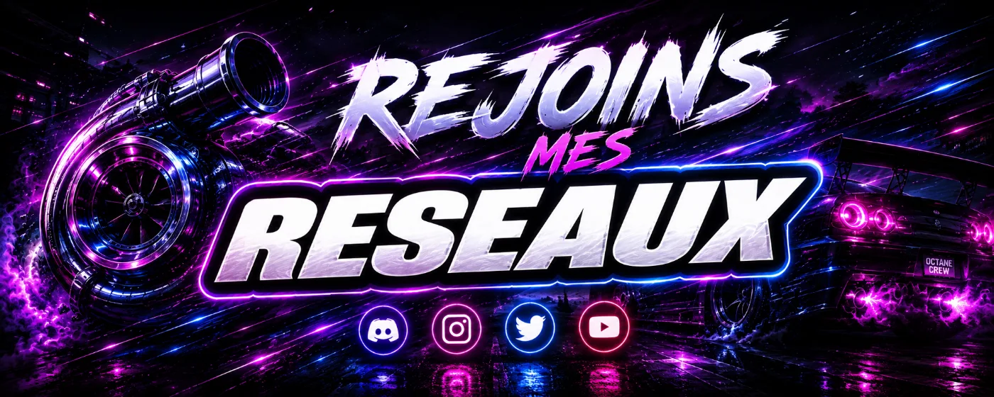 Rejoins mes réseaux